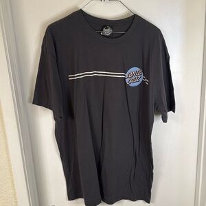 Women’s Juniors Santa Cruz Skateboards T-Shirt Gray NWOT